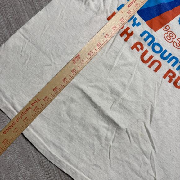 Vintage 1984 Olympics Budweiser Shirt Any Mountain 80s 10K Fun Run Tee Mens M - Picture 7 of 7
